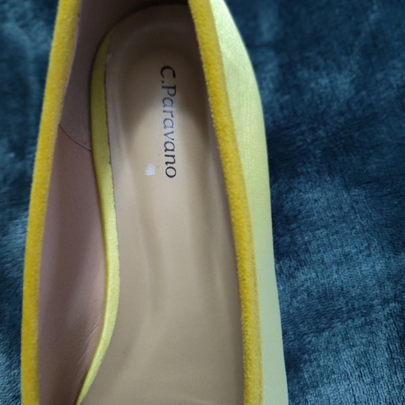 C.Paravano Ballet Flats | Square Toe Shoes | Bow Slip Ons | Ballet Shoes for Wom - Picture 4 of 7